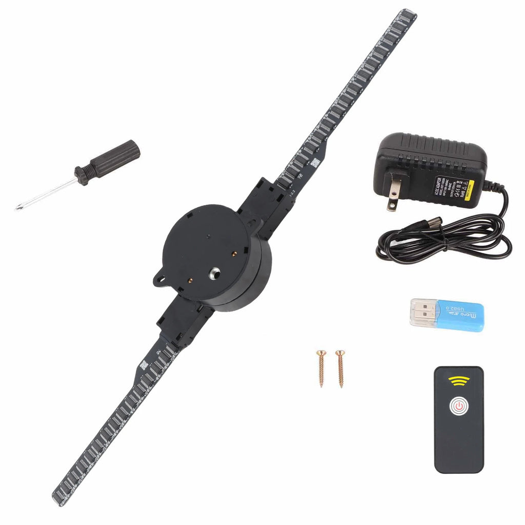 3D Hologram Projector Fan Display 100‑240V Support WiFi APP Control LED Beads for Holiday Event Showcase 3D Advertising Machine