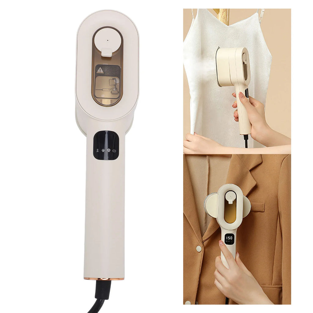 Handheld Clothes Iron Digital Display Automatic Constant Temperature Portable Wet Dry Clothes Wrinkle Remover Iron for Home