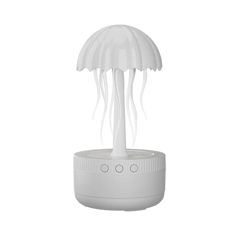 7 Colorful Night Light  Atomization Humidification Dynamic Jellyfish Essential Oil Diffuser 300ML Jellyfish Air Humidifier