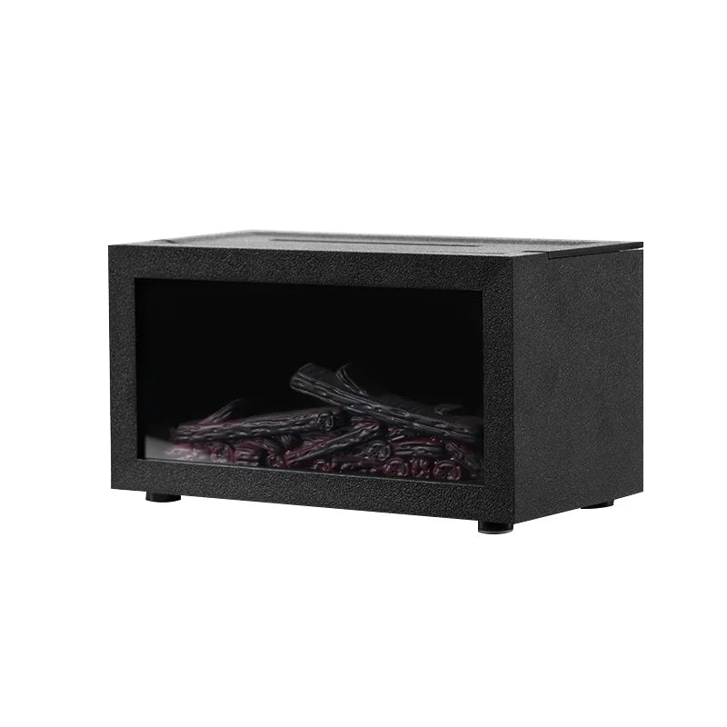 Aroma Diffuser Flame Fireplace Air Humidifier Mini Ultrasonic Cool Mist Maker Fragrance Essential Oil Diffuser with Night Light