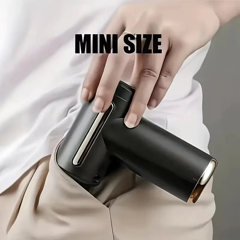 Portable Button Fascia Gun Deep Tissue Massage Mini Lightweight and Adjustable Speed Massage Equipment Suitable for the Body