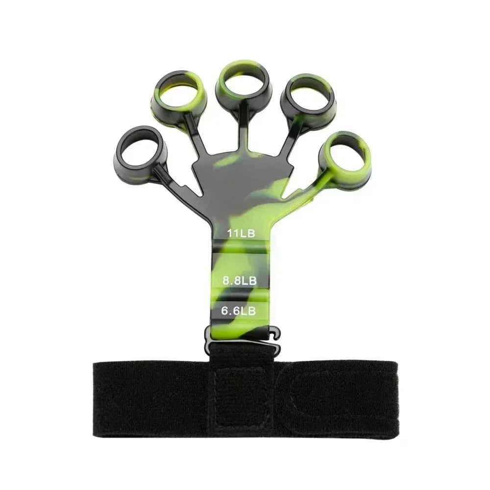 Finger Trainer Five Finger Rehabilitation Device Wrist Therapy Tool Silicone Grip Strength Enhancer Hand Grip Extender