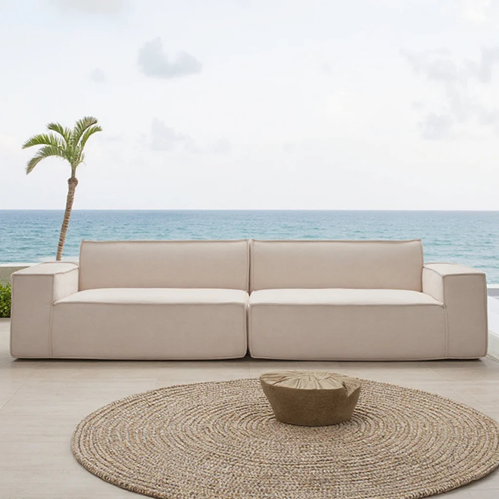 WESOME Modern Garden Set Outdoor Sofa Outdoor Patio Furniture Fabric Garden Compressed Sofas Garden Furniture